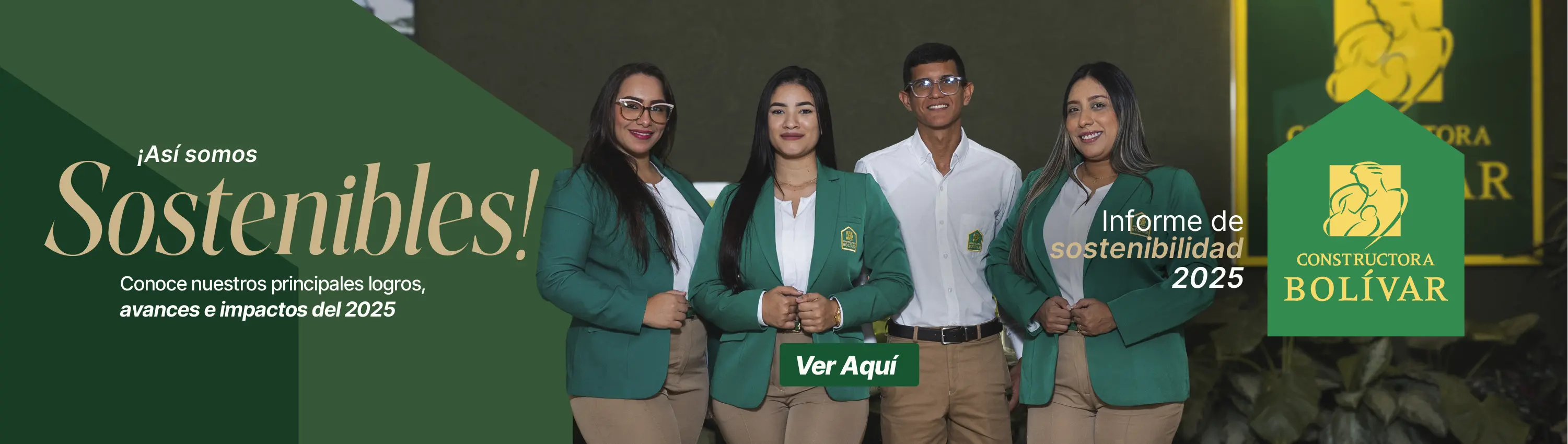 Banner sostenibilidad Constructora Bolívar